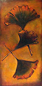 Three Gingko Leaves
