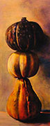 Three Stacked Squash